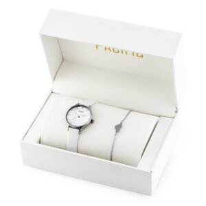 Moteriškas laikrodis PACIFIC X6133 - Komunijos dovanų rinkinys (zy679b)