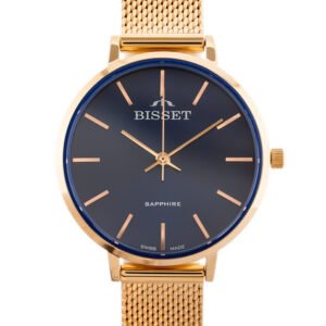 Moteriškas laikrodis BISSET BSBF30 (zb578u) - SAUGUSIS STIKLAS