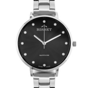 Moteriškas laikrodis BISSET BSBF30 (zb580a) - apsauginis stiklas