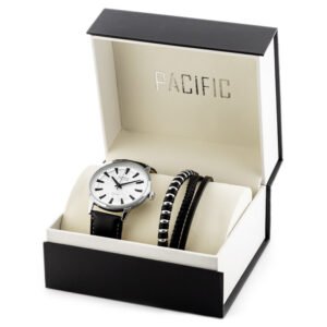 PACIFIC vyriškas laikrodis X0087-06 - dovanų rinkinys (zy093a)