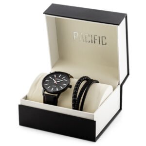 PACIFIC vyriškas laikrodis X0087-10 - dovanų rinkinys (zy093c)
