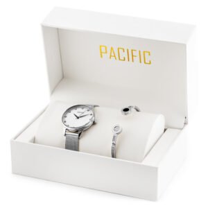Moteriškas laikrodis   PACIFIC X6100-02 - dovanų rinkinys (zy726a)