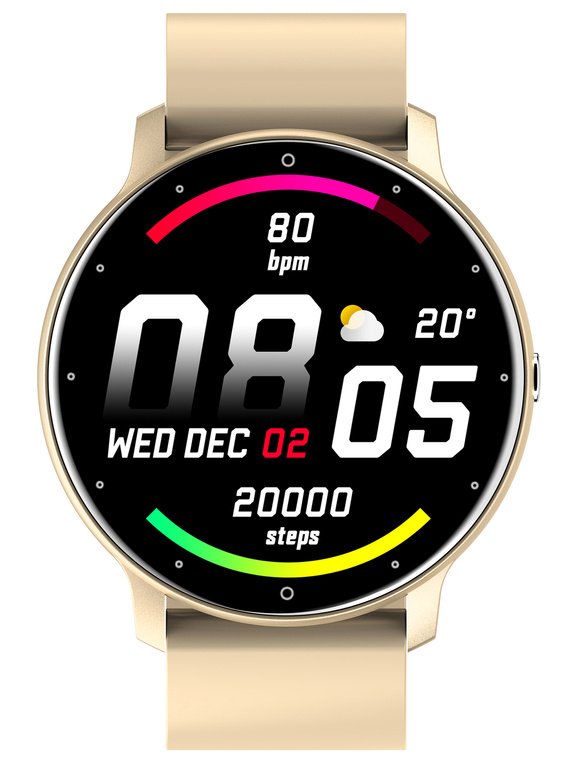 SMARTWATCH UNISEX GRAVITY GT1-6 - PULSOMETRAS, savasis ciferblatas (sg015f) - Image 3