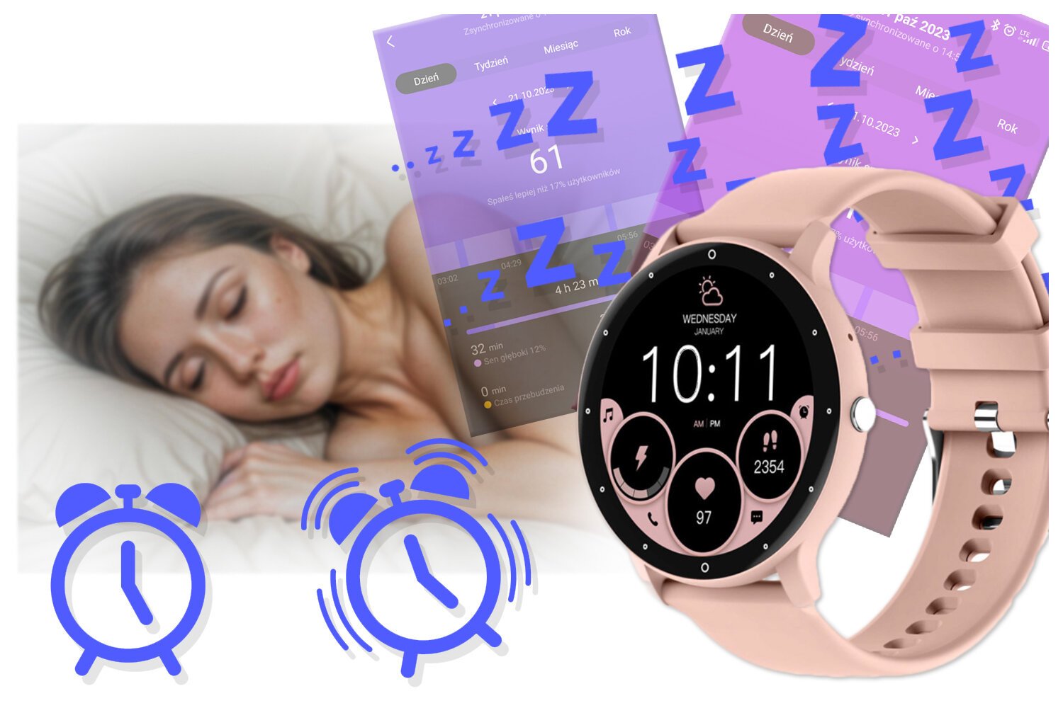 SMARTWATCH UNISEX Rubicon RNCF16 - BLUETOOTH CALL, GOOGLE FIT TRAINING (sr058d) - Image 7