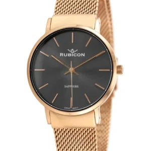 RUBICON RNBE28 moteriškas laikrodis - rožinio aukso (zr623a)