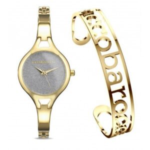 ROCCOBAROCCO moteriškų laikrodžių RB.2216S-07M rinkinys + dėžutė(zo503e)