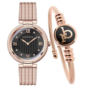 ROCCOBAROCCO BOXSET moteriškas laikrodis RB.4469S-04M+ BOX(zo505a)