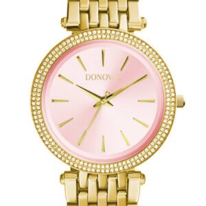 MOTERIŠKAS LAIKRODIS DONOVAL laikrodis JUST LADY DL0032 + dėžutė (zdo500b)