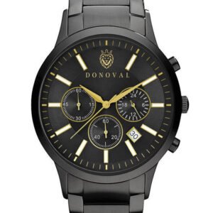 Vyriškas laikrodis DONOVAL  CHRONOSTAR DL0026 - CHRONOGRAFAS + DĖŽUTĖ (zdo004c)