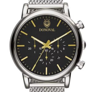 Vyriškas laikrodis DONOVAL CHRONOSTAR DL0027 - CHRONOGRAFAS + DĖŽUTĖ (zdo005a)