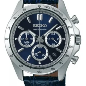 SEIKO CHRONOGRAFAS BLUE SPIRIT VYRIŠKAS LAIKRODIS SBTR019 + DĖŽUTĖ