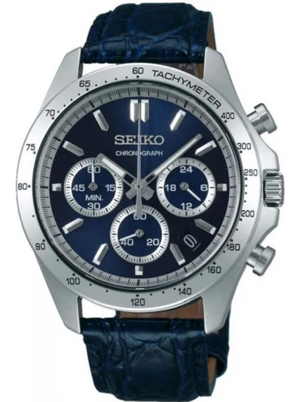 SEIKO CHRONOGRAFAS BLUE SPIRIT VYRIŠKAS LAIKRODIS SBTR019 + DĖŽUTĖ