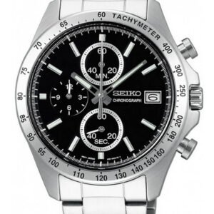 VYRIŠKAS LAIKRODIS SEIKO CHRONOGRAFAS KASDIENINIS KVARCINIS SBTR005 + DĖŽUTĖ