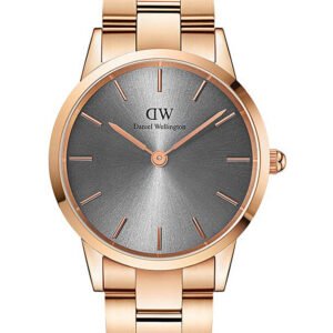 DANIEL WELLINGTON Iconic Link Grey vyriškas laikrodis DW00100332 (zw003a)