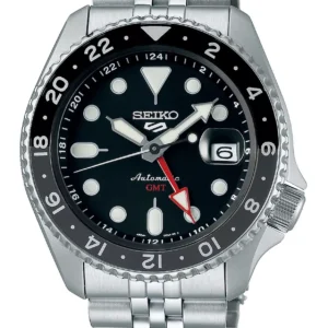 VYRIŠKAS LAIKRODIS SEIKO 5 SPORTS SSK001K1 GMT AUTOMATIC WR100 + DĖŽUTĖ