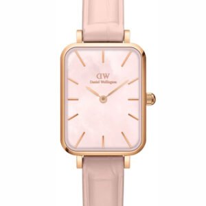 DANIEL WELLINGTON Quadro presuotas Melrose Pearl 20mm DW00100508 + dėžutė (zw521a)
