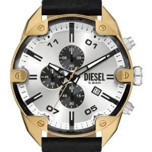 VYRIŠKAS LAIKRODIS  DIESEL Spygliuotas chronografas DZ4671 + dėžutė